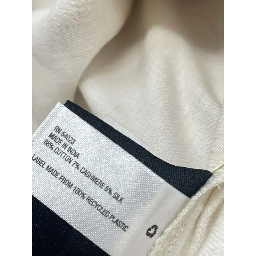 Banana Republic Home Cotton Cashmere Silk King Shams Set Of 2 Wide Flange NWOT